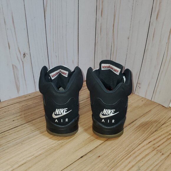 845036 003 Air Jordan 5 Retro OG BG 'Metallic' 7Y - Picture 4 of 6